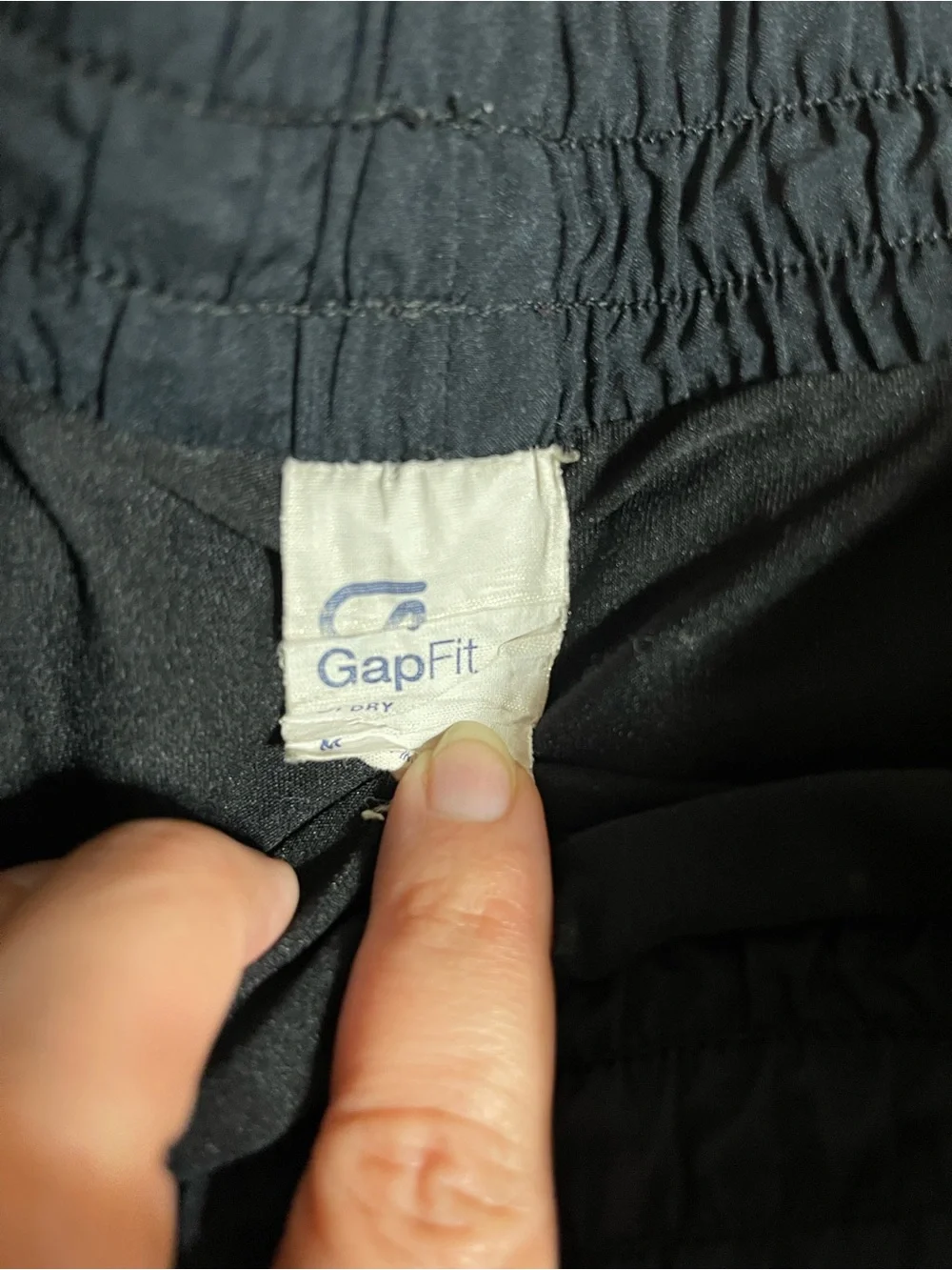 GAP Black Girls Athletic Drawstring Shorts